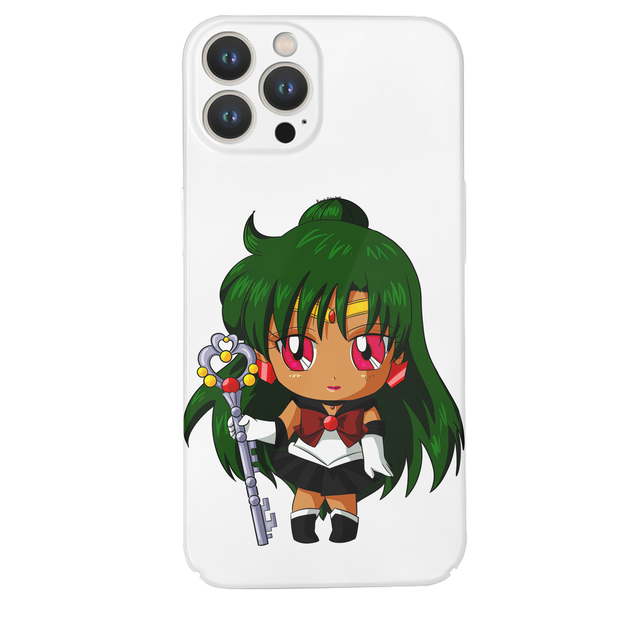 （画像用） 美少女戦士セーラームーン 冥王せつな Sailor Moon Meiou Setsuna 【iPhone 14シリーズ対応】ハードケース